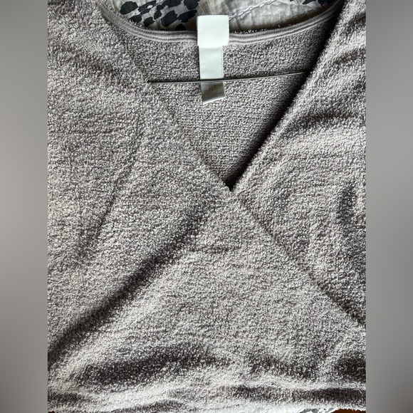 Cozy Wrap Sweater in Light beige - Picture 3 of 10